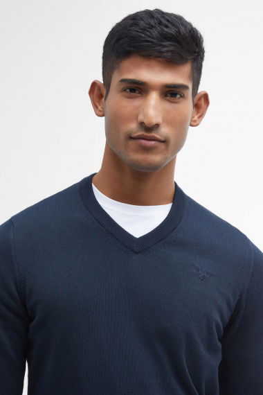 Jersey Pima Cotton V-Neck