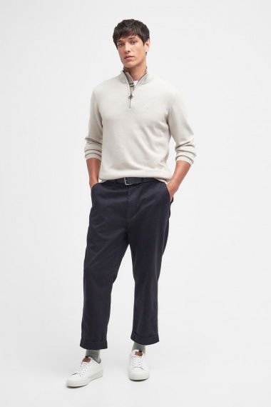 Jersey Cotton Half Zip