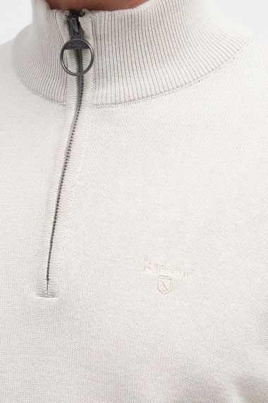 Jersey Cotton Half Zip
