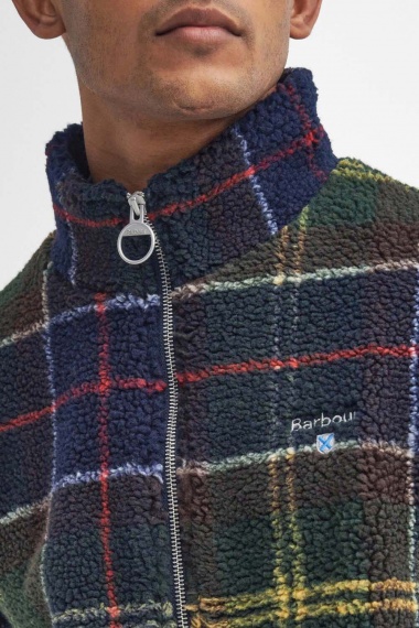 Chaqueta Polar Tartan