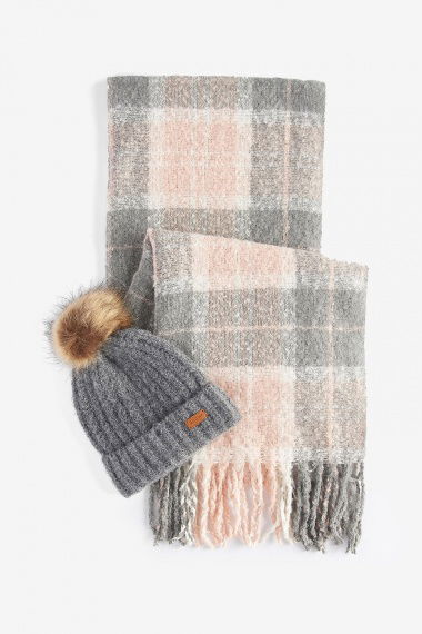 Set Gorro Saltburn & Bufanda Tartan