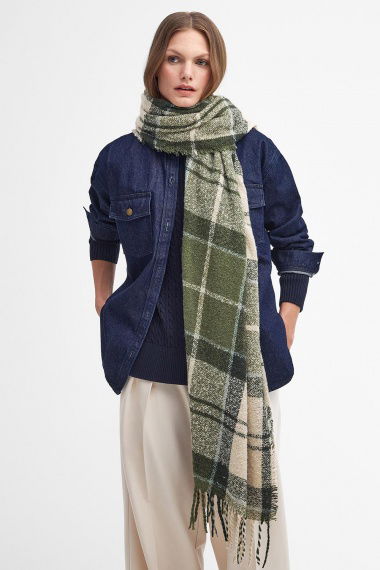 Bufanda Tartan Boucle