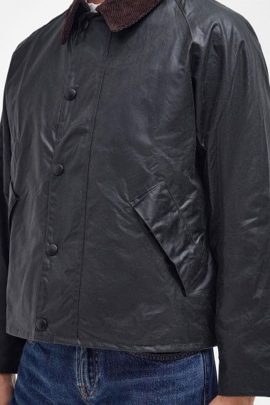 Chaqueta Transport Oversized Waxed