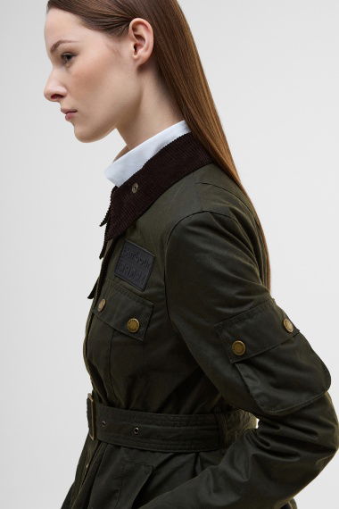 Chaqueta Barbour x ERDEM Constance Waxed