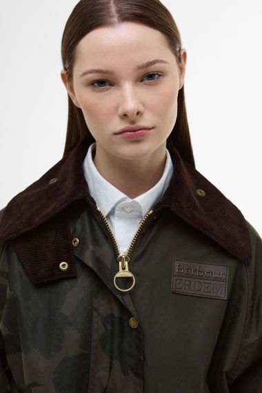 Chaqueta Barbour x ERDEM Beauflower Waxed