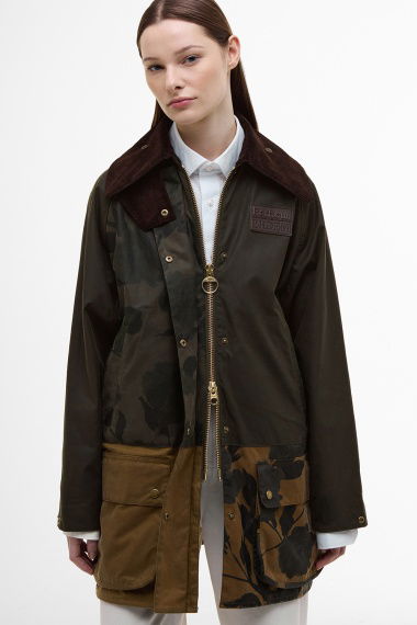 Chaqueta Barbour x ERDEM Beauflower Waxed