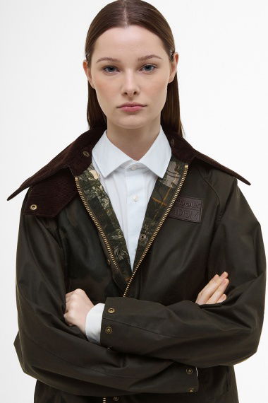 Chaqueta Barbour x ERDEM Beauflower Waxed