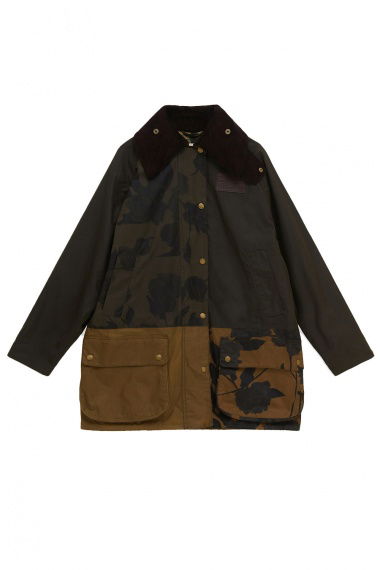 Chaqueta Barbour x ERDEM Beauflower Waxed