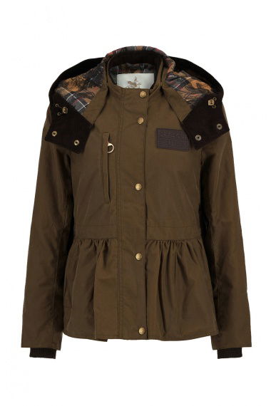 Chaqueta Barbour x ERDEM Dhalia Waxed