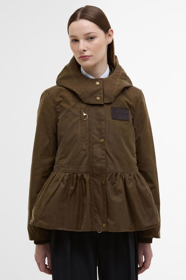 Chaqueta Barbour x ERDEM Dhalia Waxed