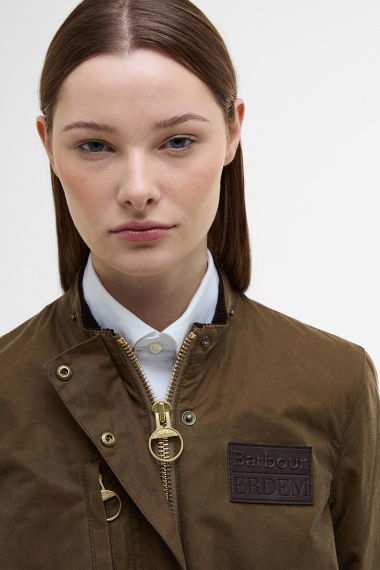 Chaqueta Barbour x ERDEM Dhalia Waxed