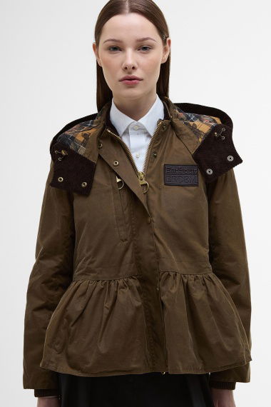 Chaqueta Barbour x ERDEM Dhalia Waxed