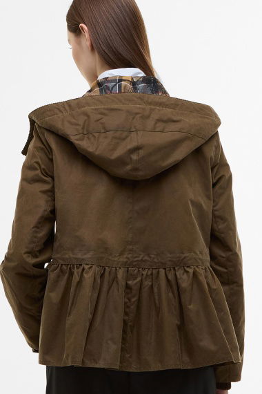 Chaqueta Barbour x ERDEM Dhalia Waxed