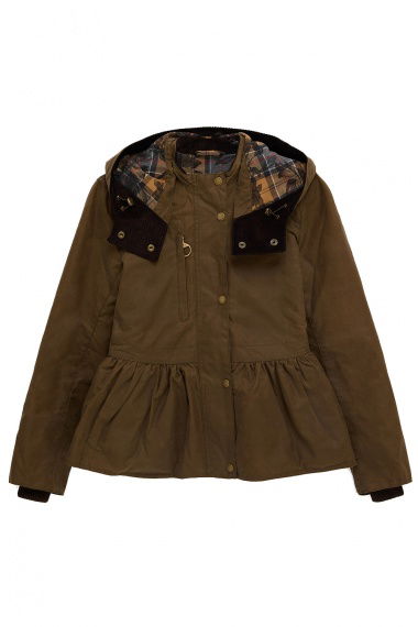 Chaqueta Barbour x ERDEM Dhalia Waxed