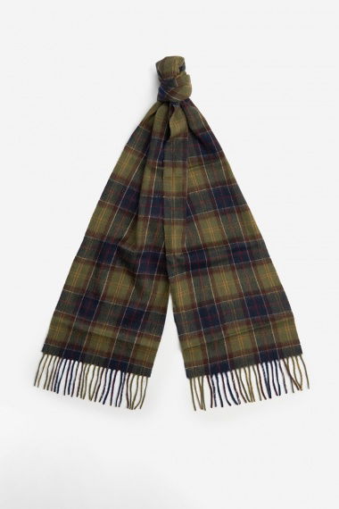 Set Bufanda Gorro Tartan