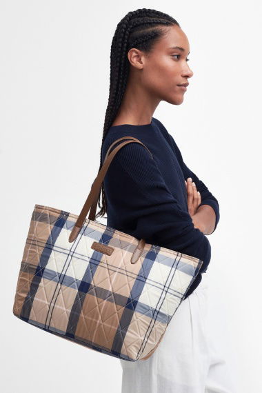 Bolso Tote Wetherham Quilted Tartan