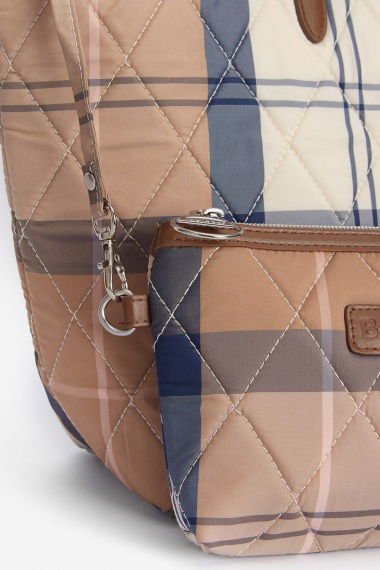 Bolso Tote Wetherham Quilted Tartan