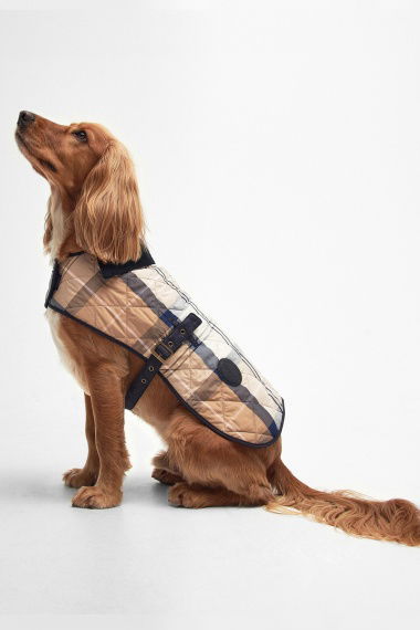 Abrigo Perro Tartan Quilted