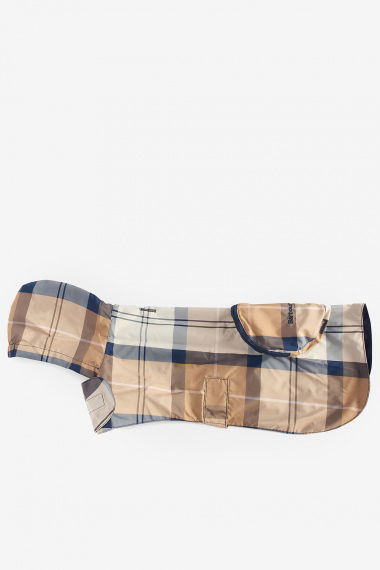 Abrigo Packable Tartan Dog