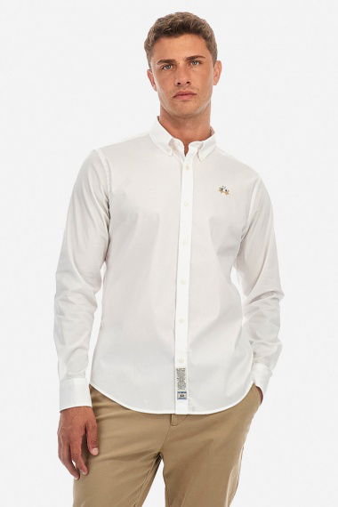 Camisa Leon Optic White