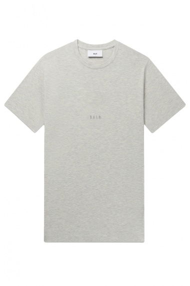 Camiseta Logo Slim Grey Melange