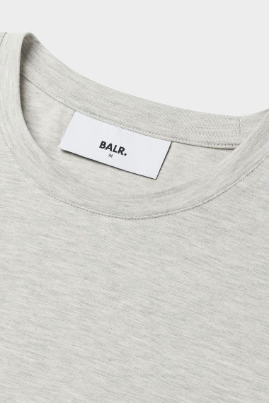 Camiseta Logo Slim Grey Melange