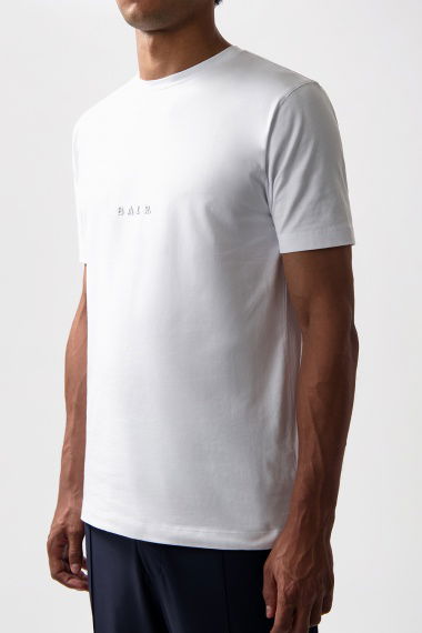 Camiseta Logo Slim Bright White