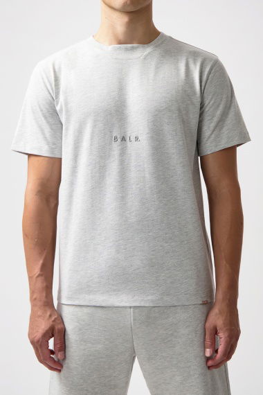 Camiseta Logo Grey Melange