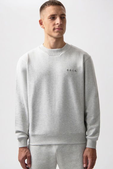 Sudadera Logo Crewneck Grey Melange