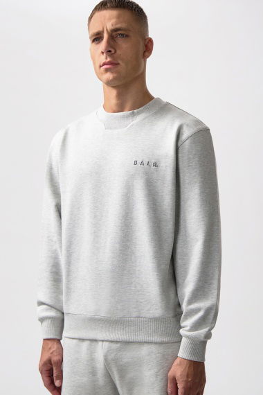 Sudadera Logo Crewneck Grey Melange