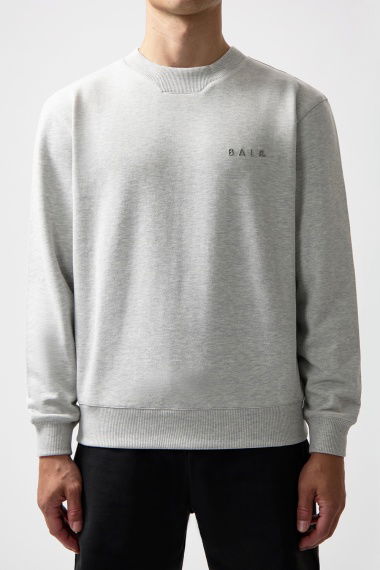 Sudadera Logo Crewneck Grey Melange