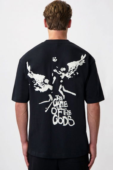 Camiseta Game Of The Gods Jet Black