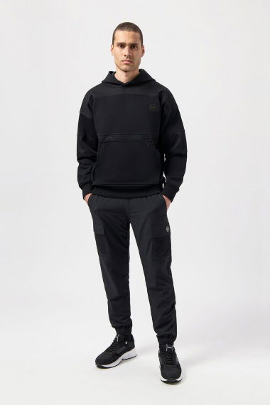 Sudadera Hexline Jet Black