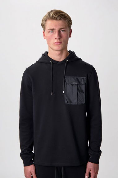 Sudadera Q-Cargo Jet Black