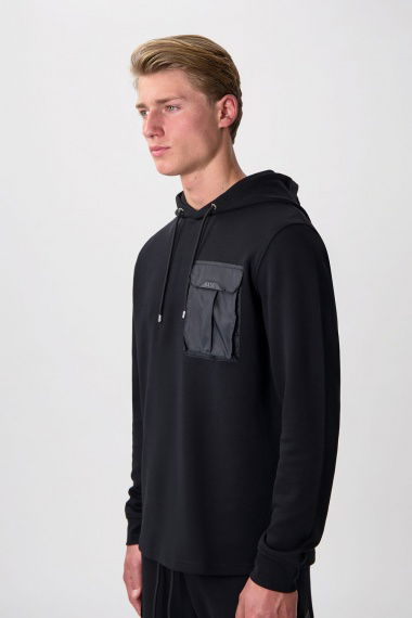 Sudadera Q-Cargo Jet Black