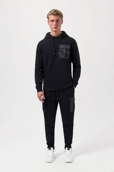 Sudadera Q-Cargo Jet Black