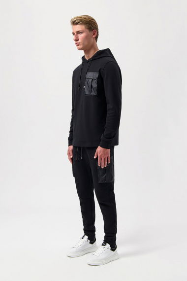 Sudadera Q-Cargo Jet Black