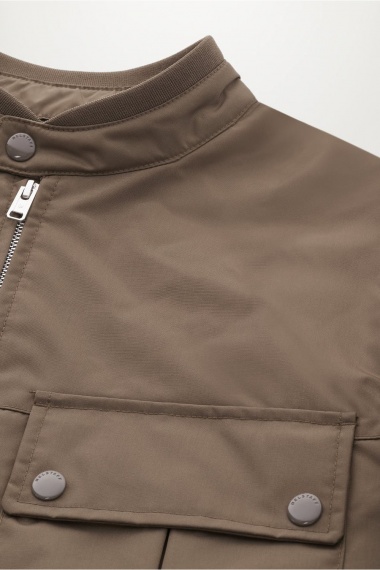 Chaqueta Drill Clay Brown