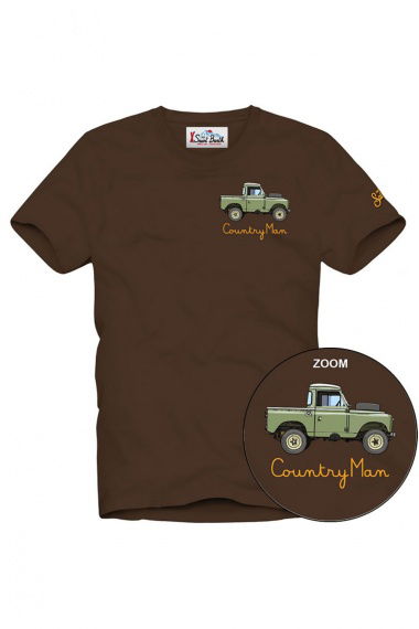 Camiseta Country Man Brown