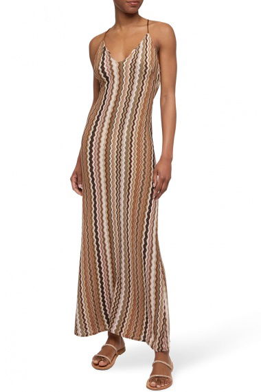 Vestido Lencero Eydis Rachel Chevron