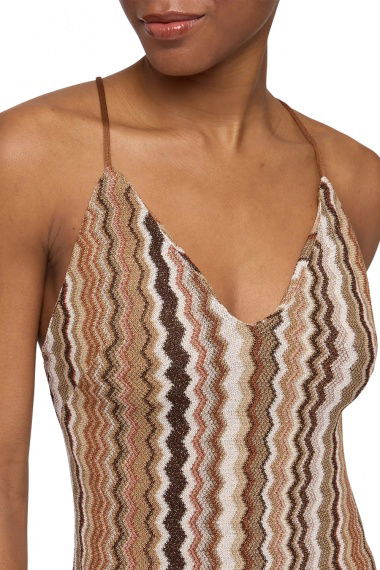 Vestido Lencero Eydis Rachel Chevron