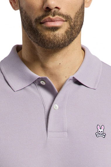 Polo Classic Pique Lavender Gray