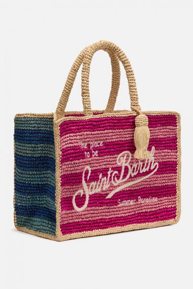 Bolso Colette Raffia Stripes