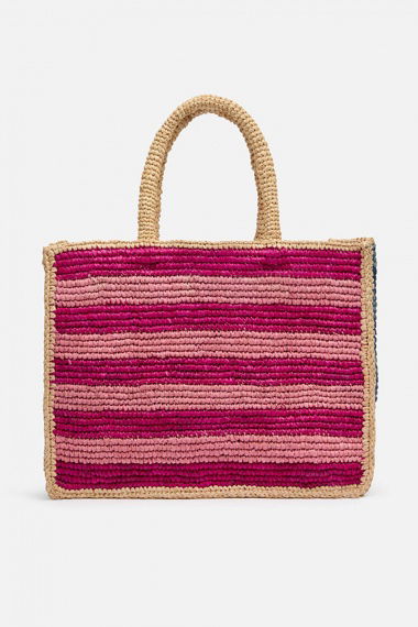 Bolso Colette Raffia Stripes