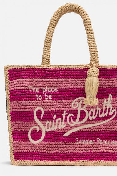 Bolso Colette Raffia Stripes