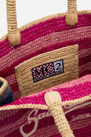 Bolso Colette Raffia Stripes