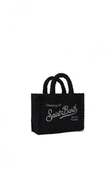 Bolso Mini Vanity Tweed Black