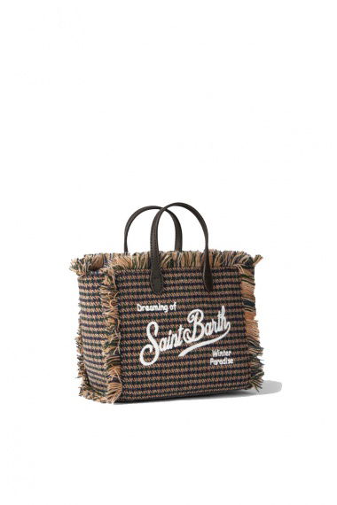 Bolso Mini Vanity Pied de Poule