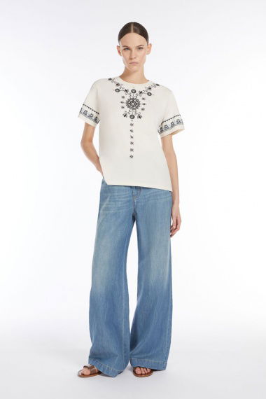Camiseta Olga Ecru
