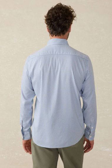 Camisa Movement Light Blue Gingham
